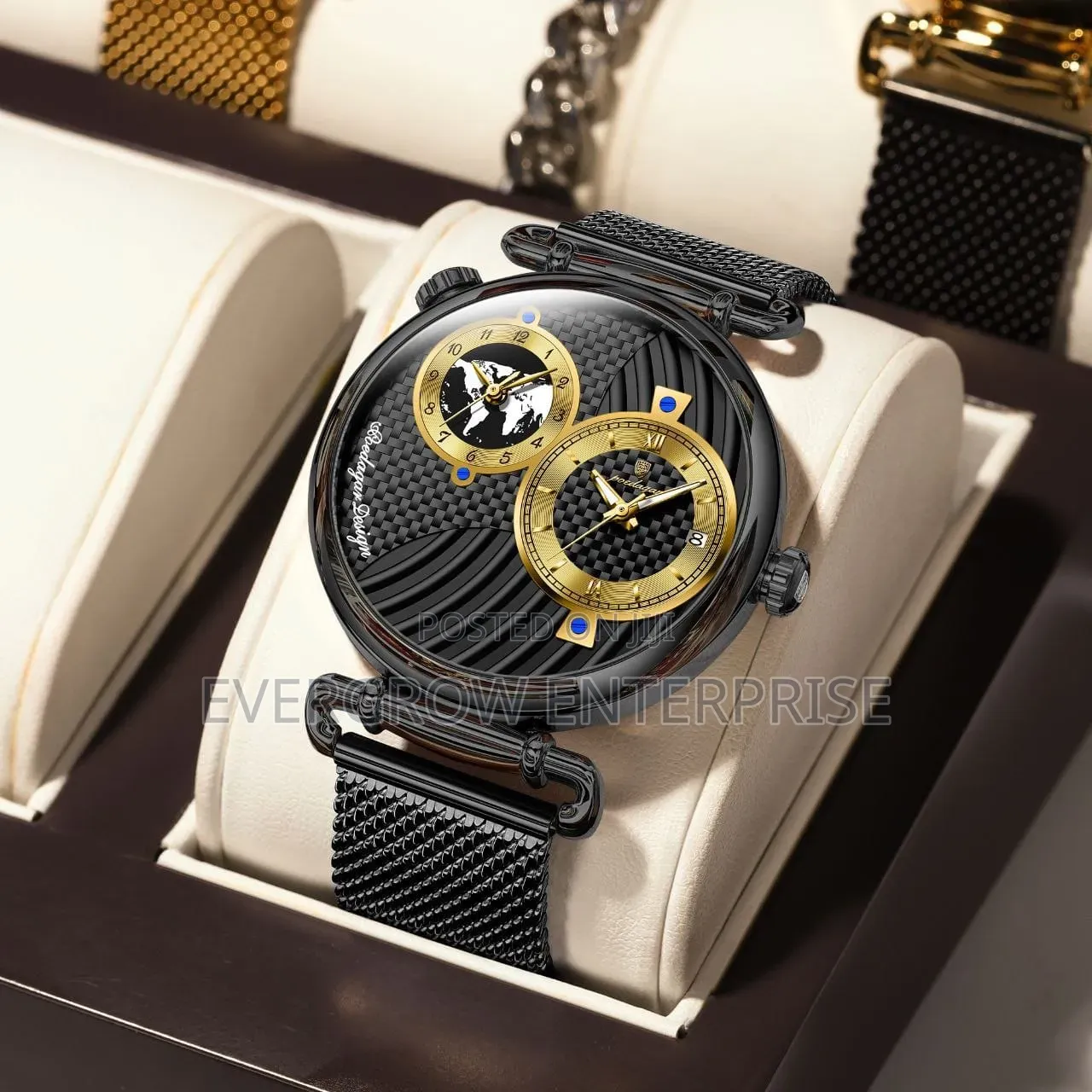 Dual Dial Poedagar Gents 848