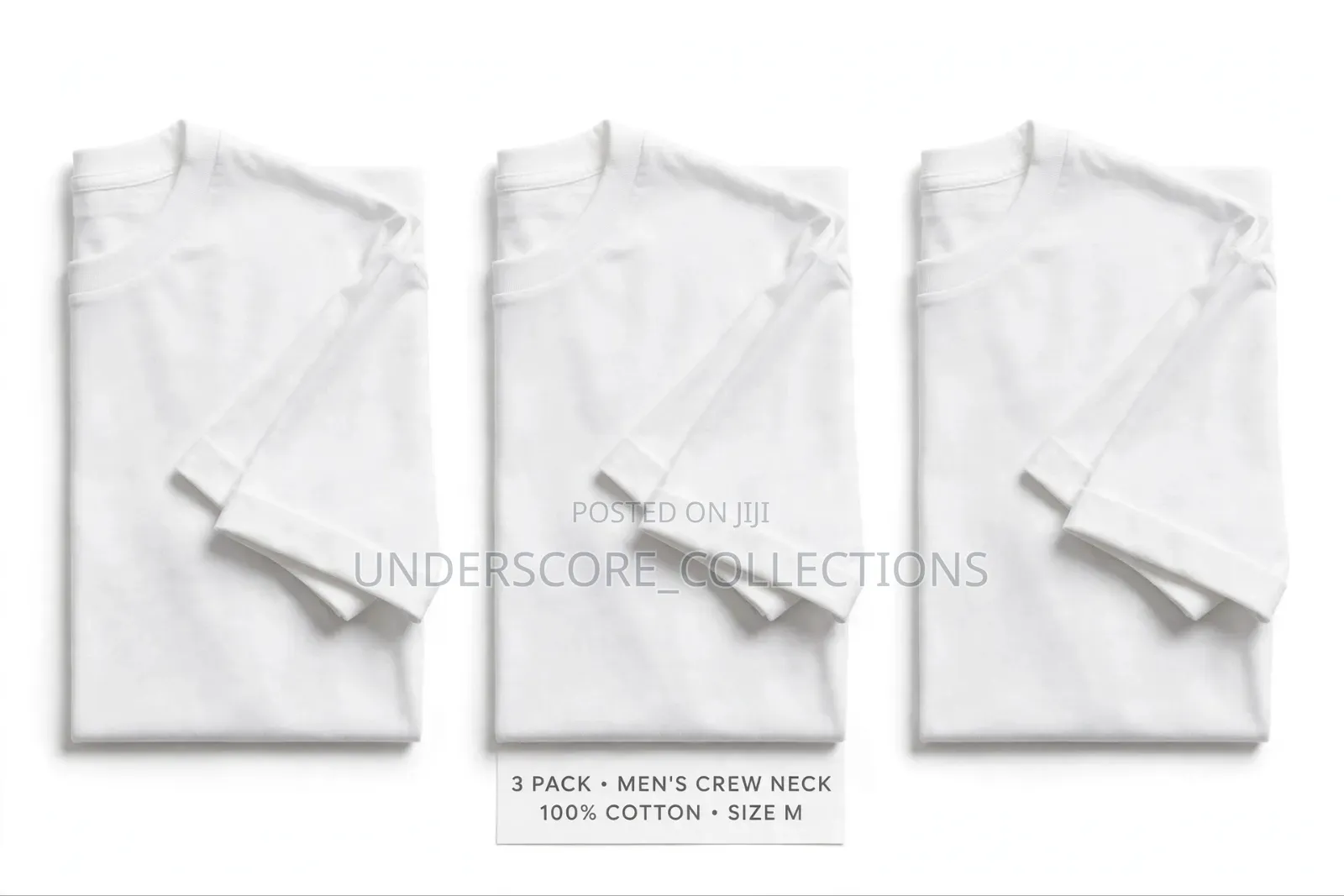 3 in 1 Men White Tshirt Vests