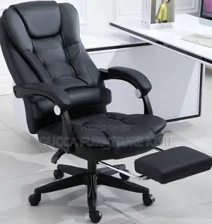 Director's Leather High Back Desk Ergonomic Chair