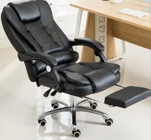 Director's Leather High Back Desk Ergonomic Chair