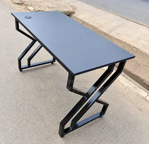 Black Metallic Office Table Delaxe Table
