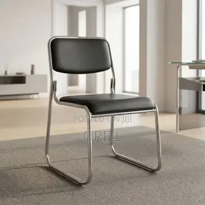 Office Chair : Chrome Leg Stackable Office Chair