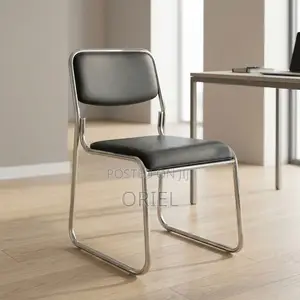 Office Chair : Chrome Leg Stackable Office Chair