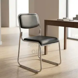 Office Chair : Chrome Leg Stackable Office Chair
