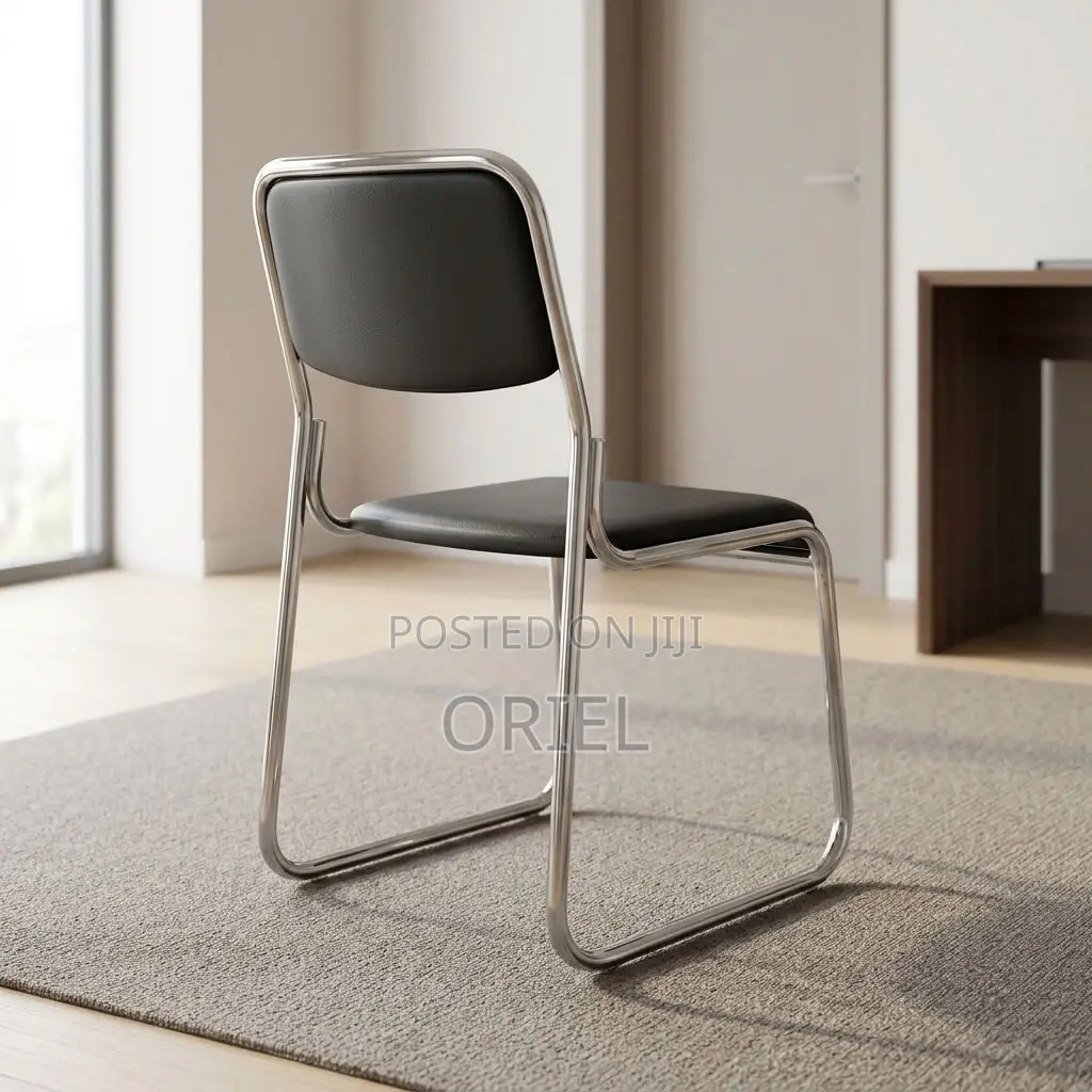 Office Chair : Chrome Leg Stackable Office Chair