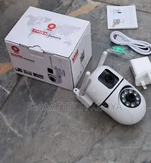 Wall Mount Camera Upgraded Dual Lens PTZ Wifi Bulb Camera