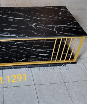 C3 Executive Black Marble Coffee Table