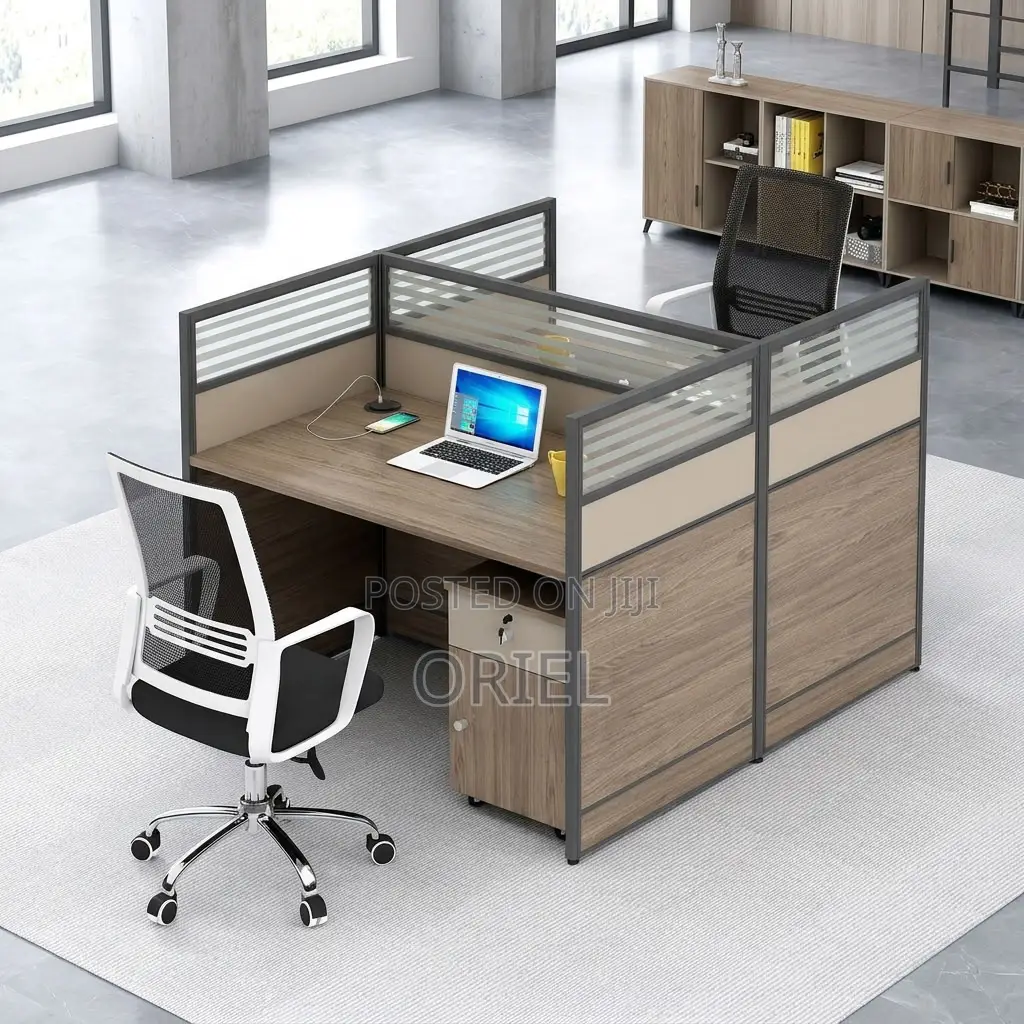 Office Workstation : 2-Seater Office Work Desk