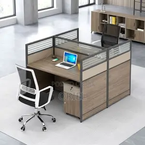 Office Workstation : 2-Seater Office Work Desk