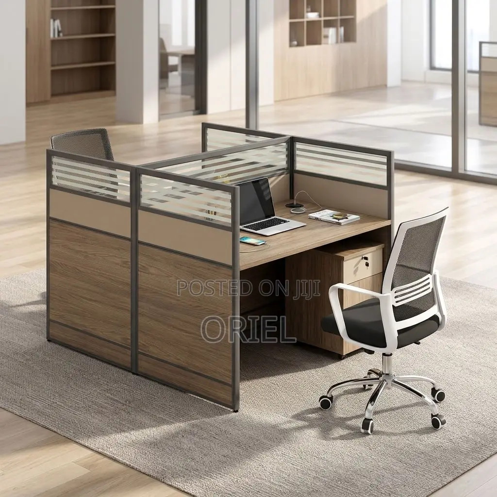 Office Workstation : 2-Seater Office Work Desk
