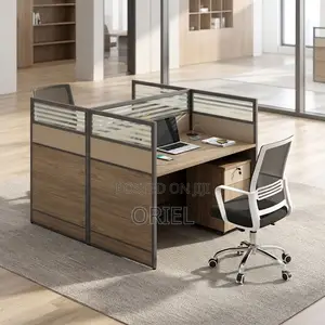 Office Workstation : 2-Seater Office Work Desk