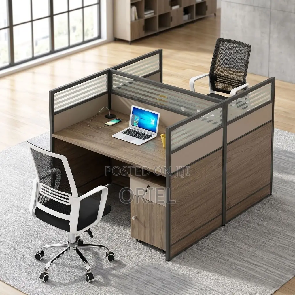 Office Workstation : 2-Seater Office Work Desk