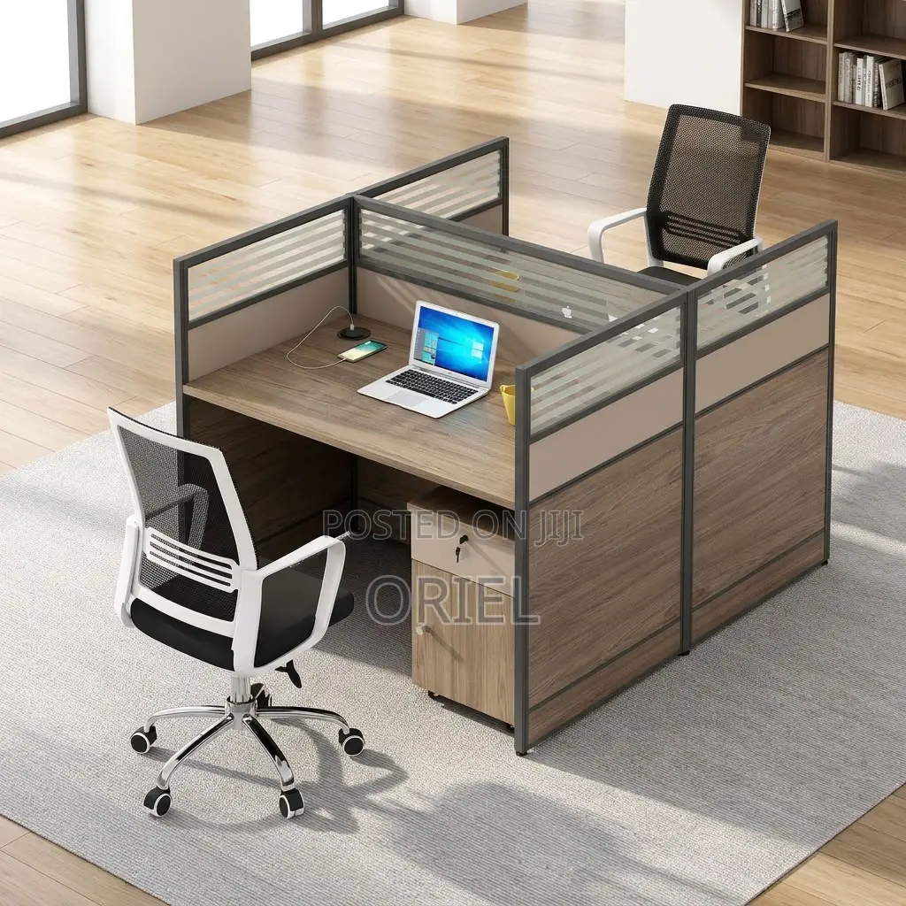 Office Workstation : 2-Seater Office Work Desk