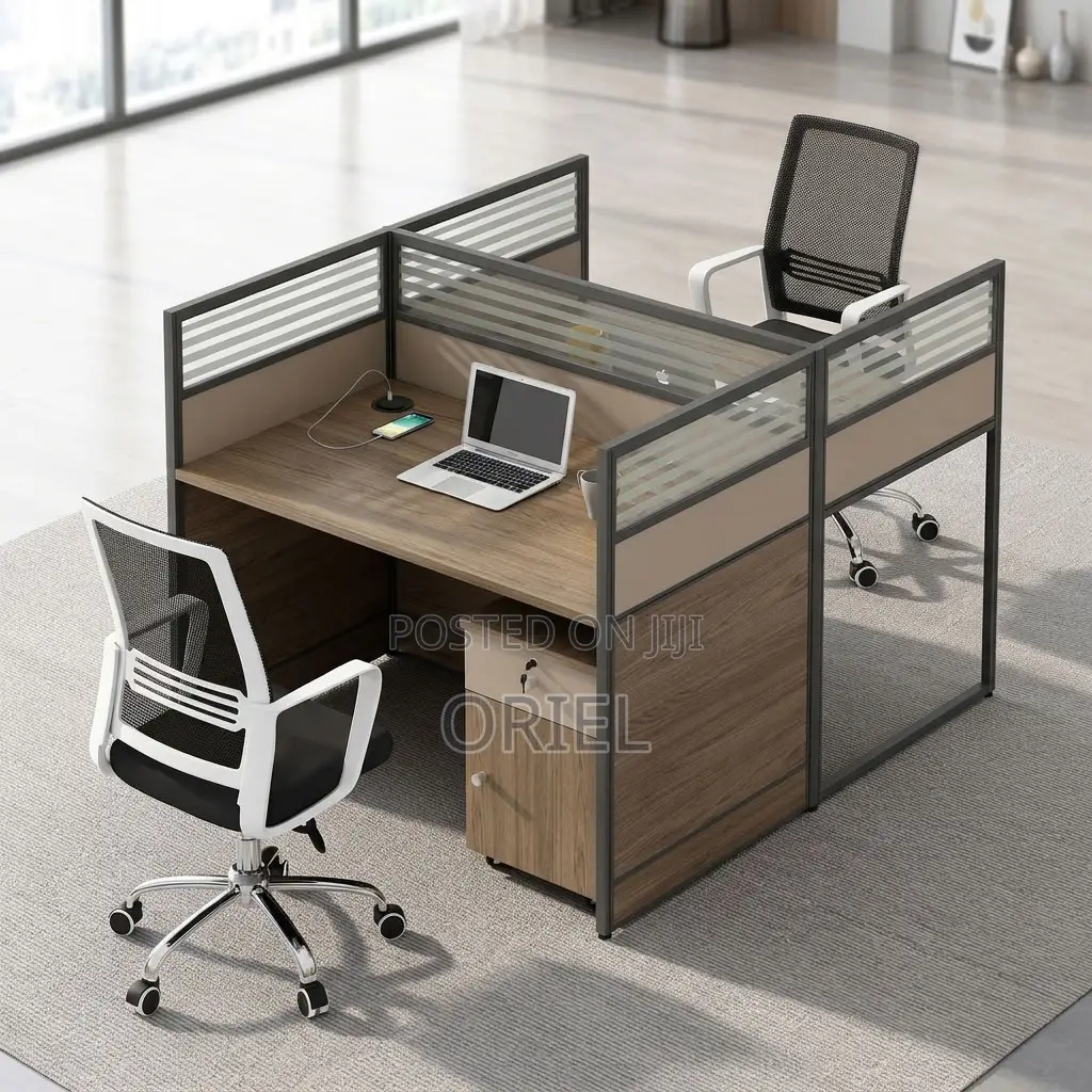 Office Workstation : 2-Seater Office Work Desk