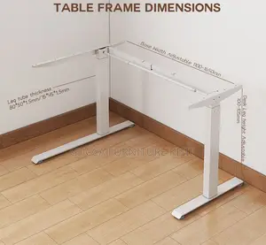 1400mm Standing Desk With L-Shape Working Top