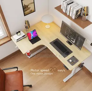 1400mm Standing Desk With L-Shape Working Top