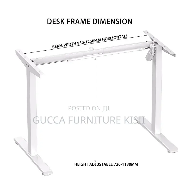 Beech 120cm Single Motor Sit/Stand Desk