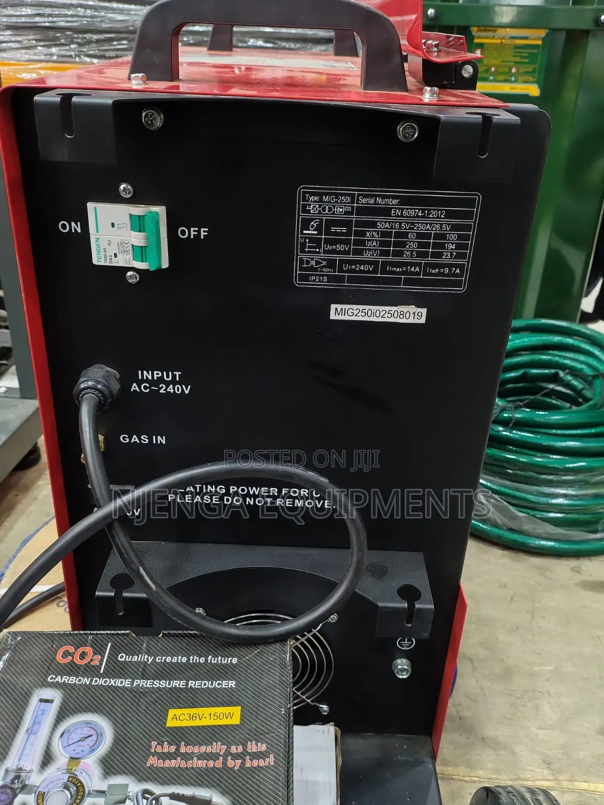 MIG 250 Spartan Welding Machine