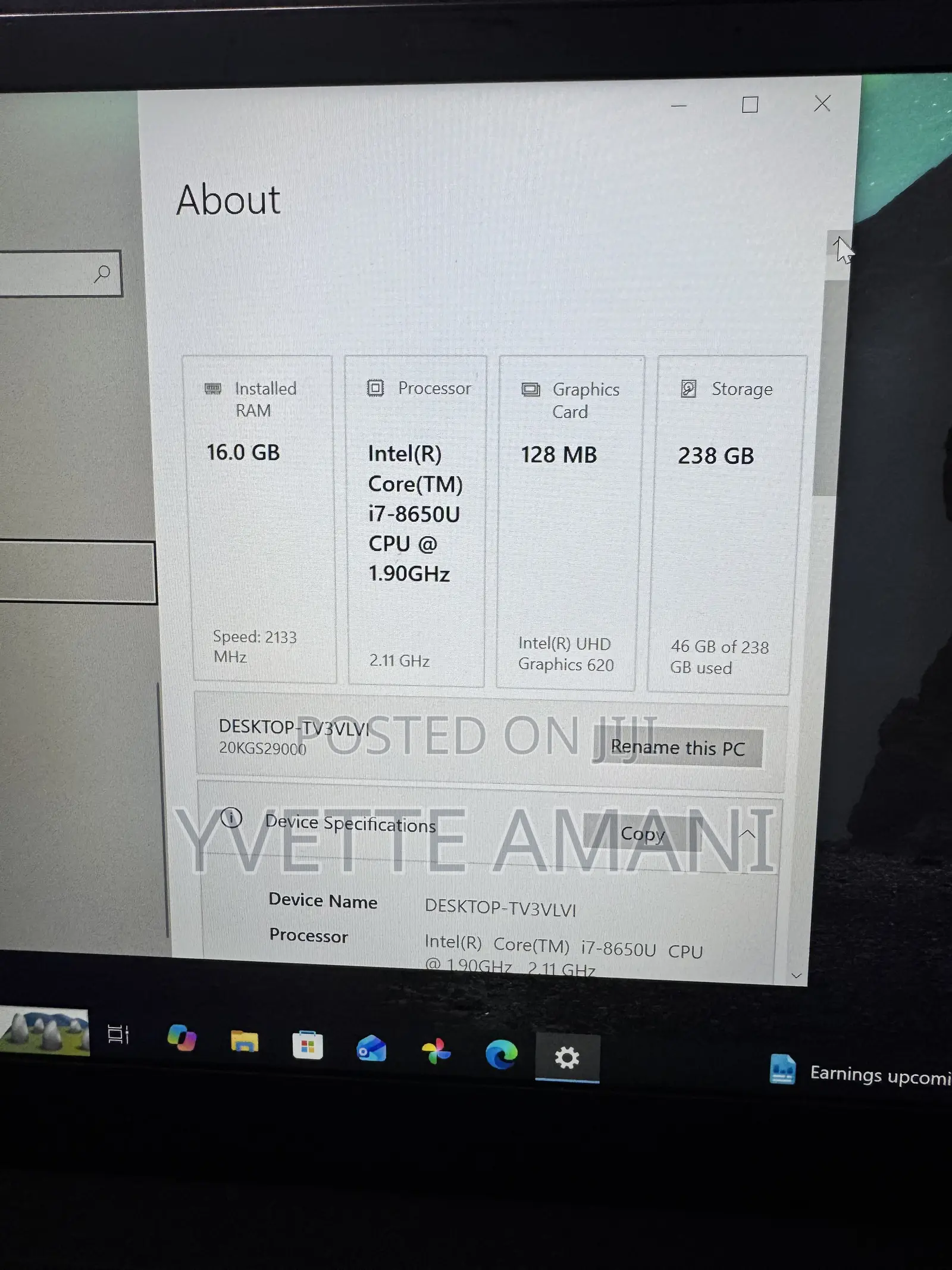 Laptop Lenovo ThinkPad X1 Carbon 16GB Intel Core i7 SSD 256GB