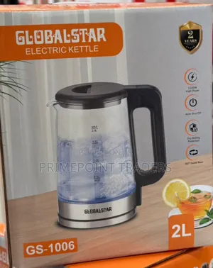 Globalstar 2L Glass Electric Kettle – Stylish Design