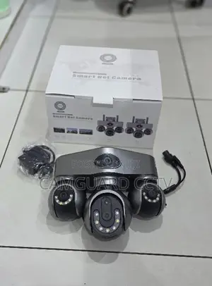 V380 Pro Electric Triple Lens 4G PTZ Security Camera