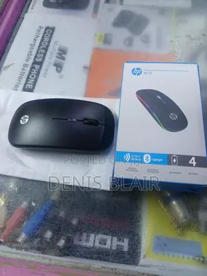 Wireless Mouse With Led Lighting