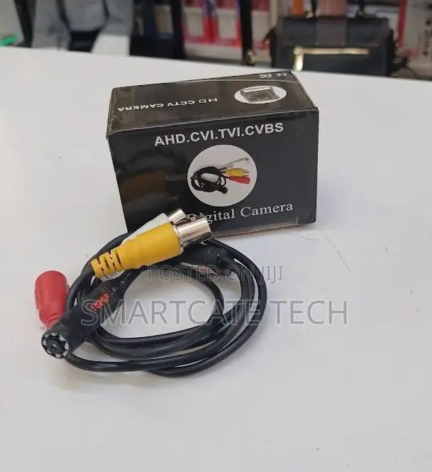 High-Resolution Pinhole Surveillance Camera for DVR Recording