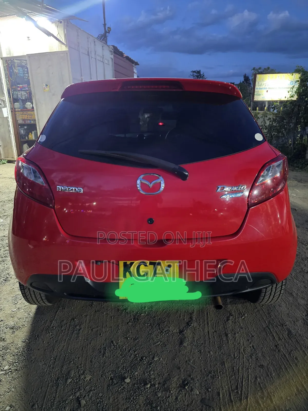Mazda Demio 2011 Red