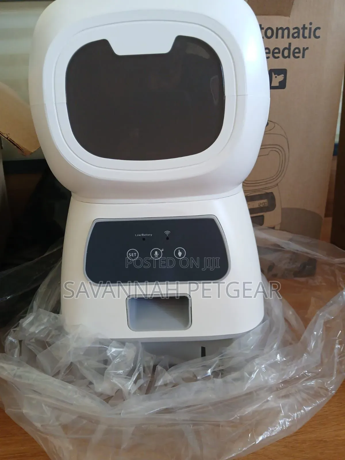3.5L Smart Automatic Pet Feeder With Wi-Fi App Control,voice Recording