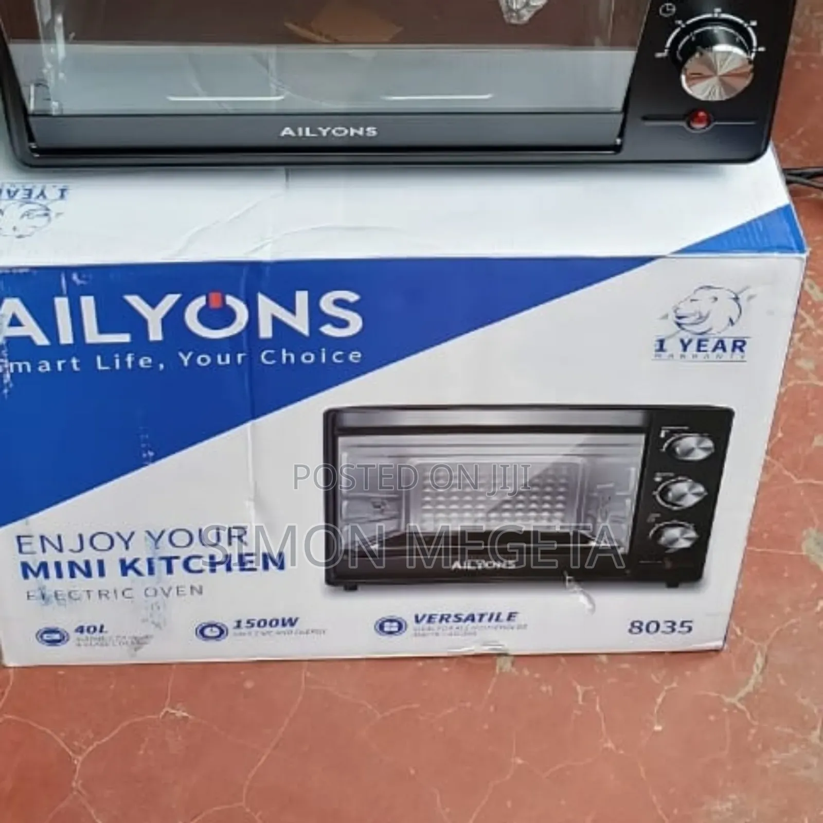 20 Litres Ailyons Electric Oven