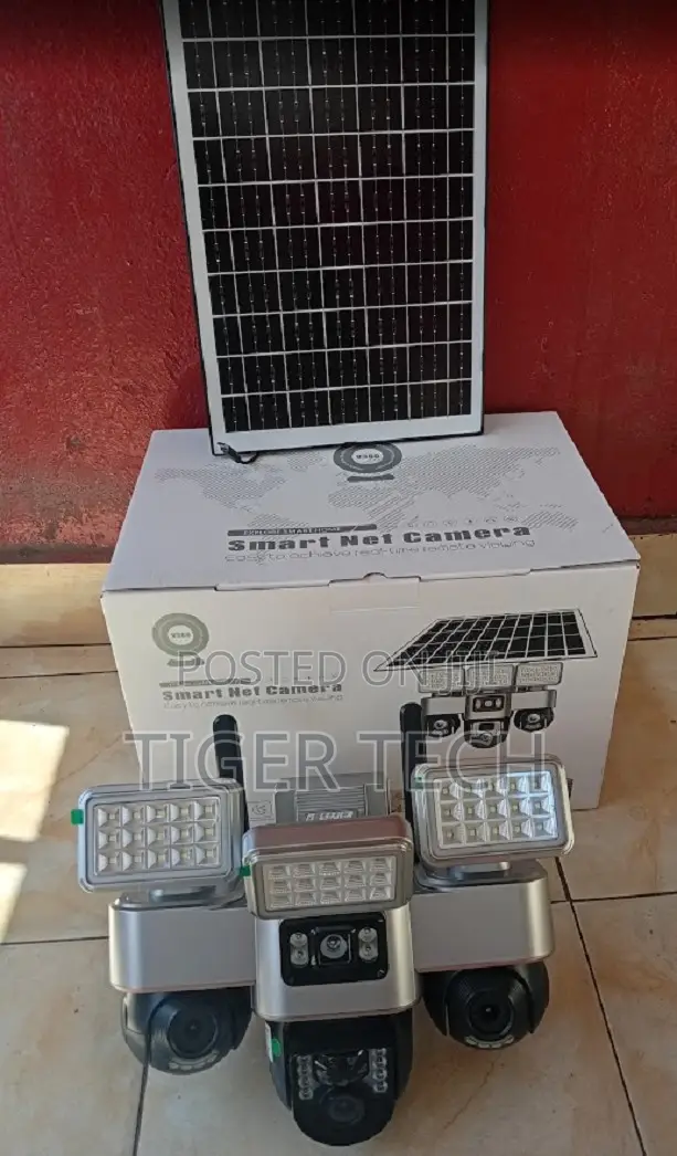 VTs-30 4G 3-Lens Solar Security Camera Advanced Surveillance Solution