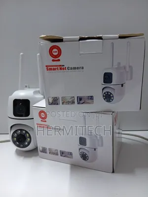 Dual Lens 4MP V380 Pro WiFi Camera for Reliable Home Security