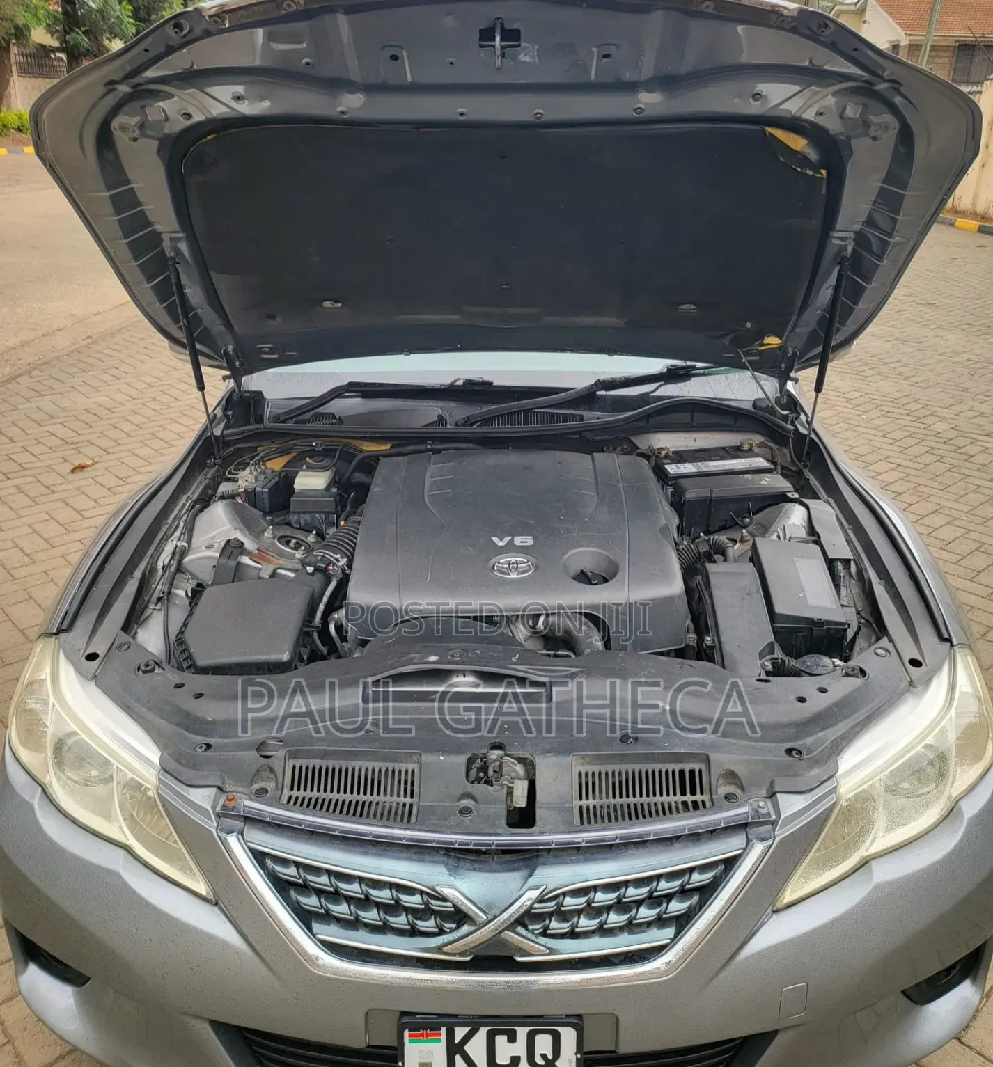 Toyota Mark X 2011 Silver