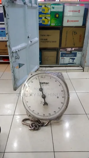 • Heavy Duty 100kg Salter Hanging Scale – Commercial Weigher