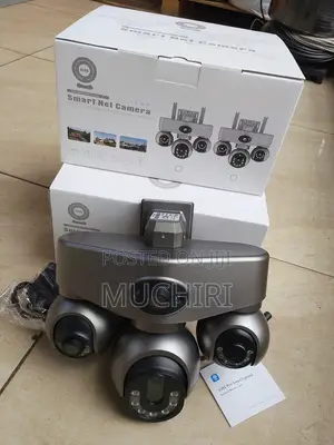 V380 Pro Four Lens Triple PTZ CCTV Security Unit