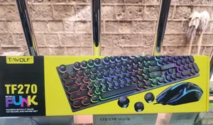 T Wolf Wired Gaming Keyboard Combo