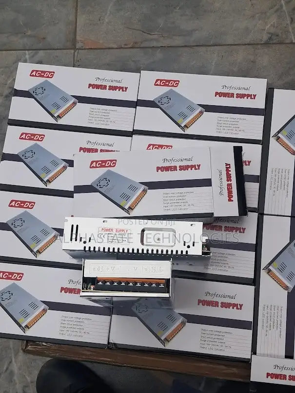Open Type 12V 30A Power Supply for CCTV Cameras and Electronics