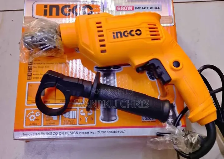 Ingco Electric Drill 680w/ Electric Impact Drill 13mm