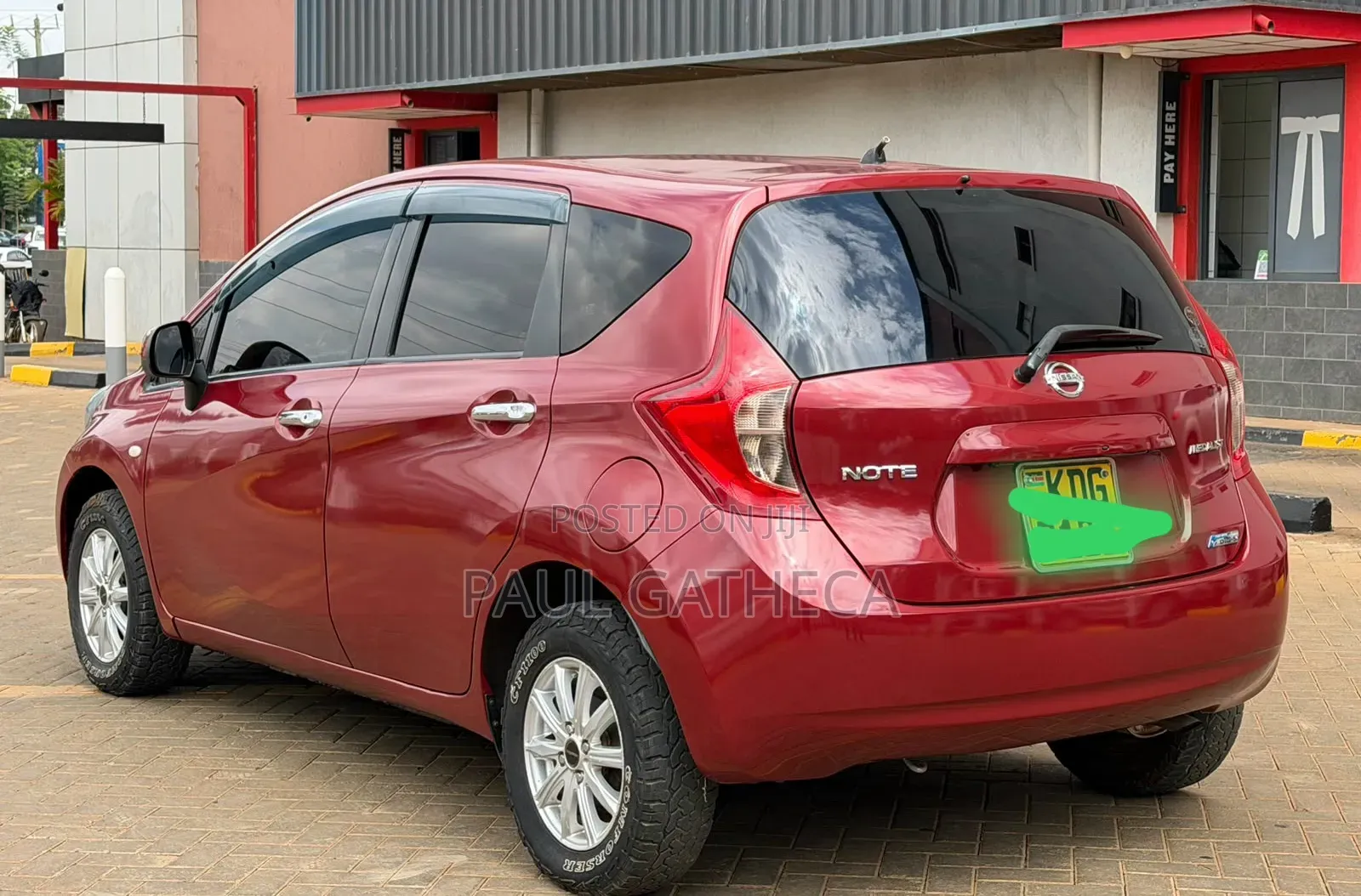 Nissan Note 2014 Red