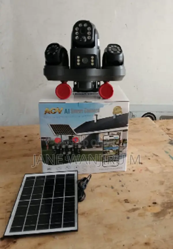 V380 Special Edition Solar Powered Outdoor Security Camera