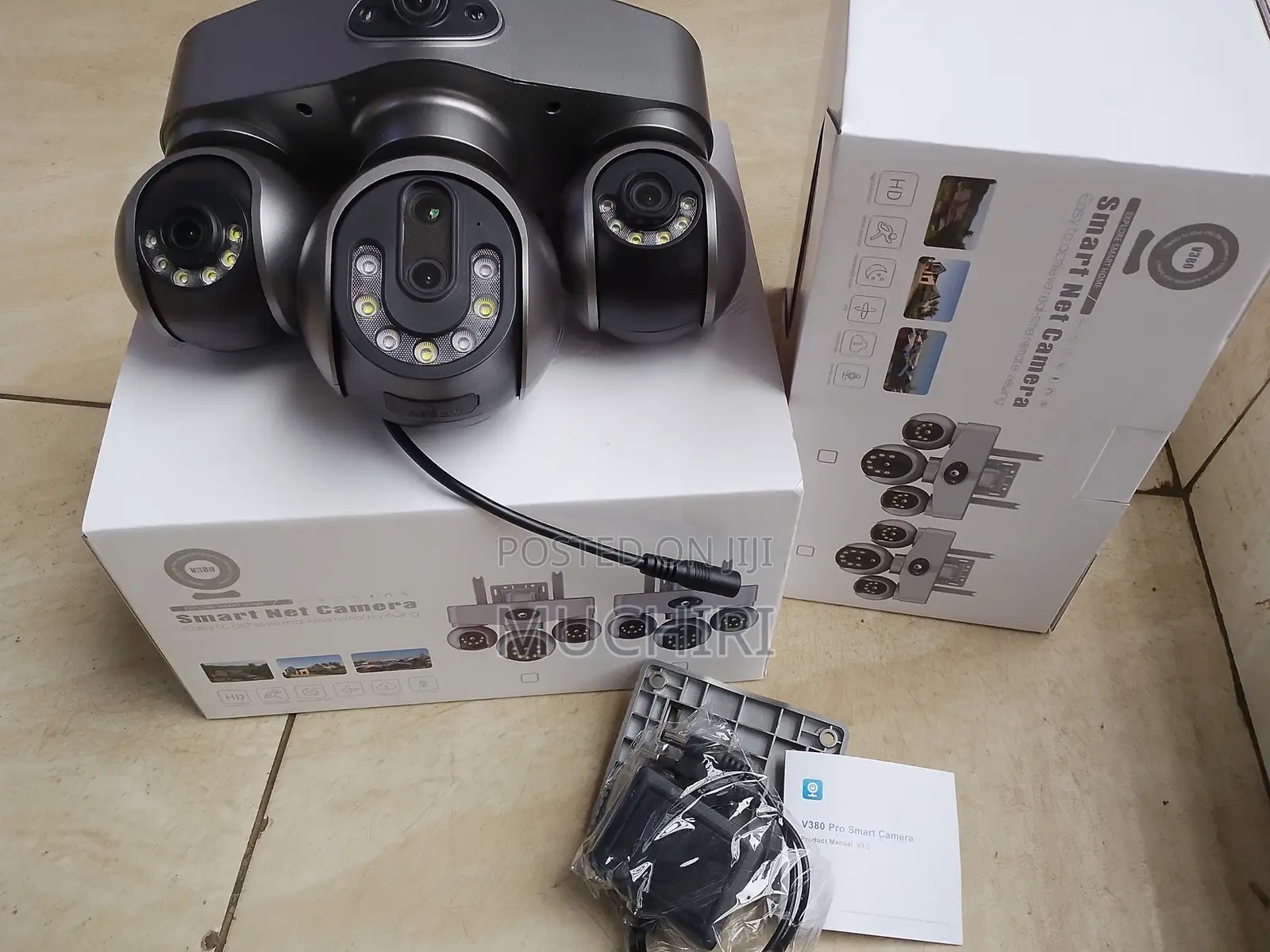 V380 Pro 4 Lens 3 PTZ Wireless CCTV Camera