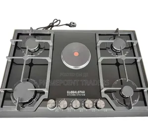 Globalstar 4+1 Gas Hob Stove – Ideal for Home Use