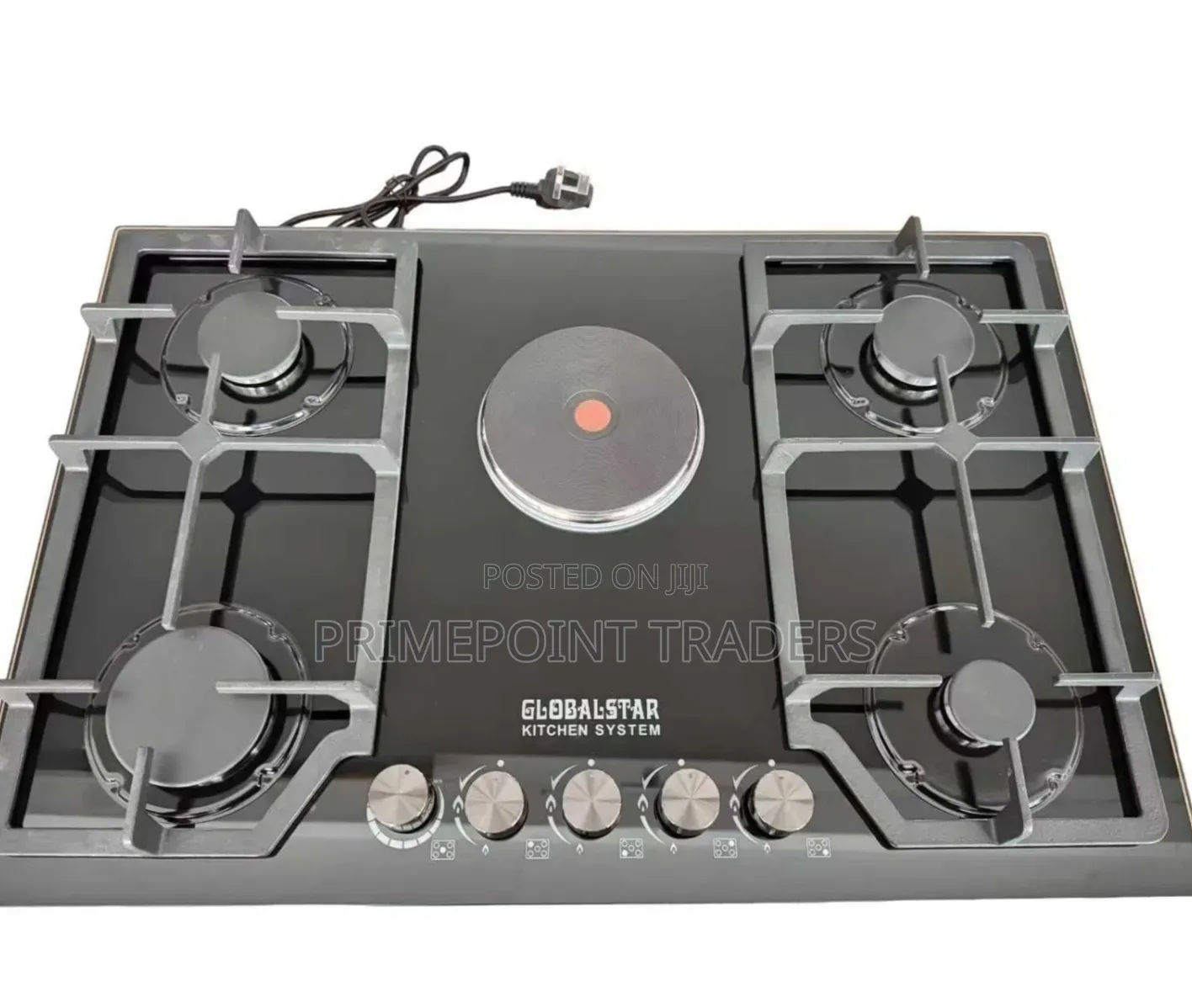 Globalstar 4+1 Gas Hob Stove – Ideal for Home Use