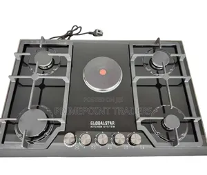 Globalstar 4+1 Gas Hob Stove – Ideal for Home Use
