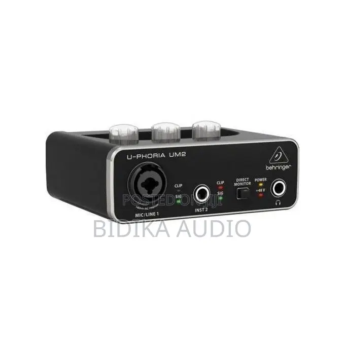 Behringer U-Phoria Um2 2x2 USB Audio Interface