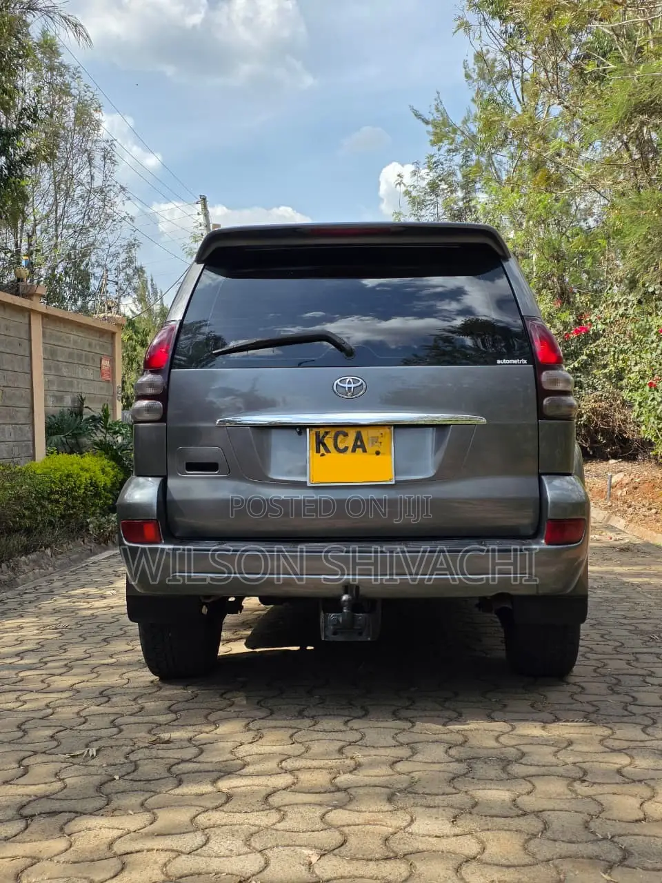 Toyota Land Cruiser Prado 2007 Silver