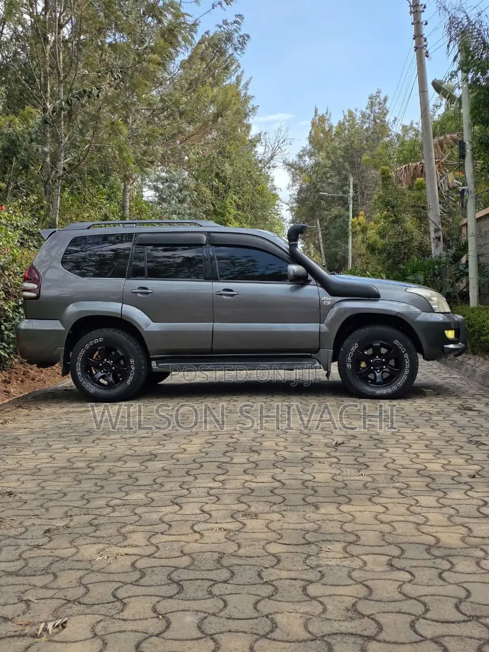 Toyota Land Cruiser Prado 2007 Silver
