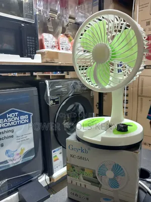 Folding Rechargeable Table Fan