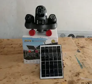 V380 High Performance 4 Lens Wireless Solar Surveillance Camera