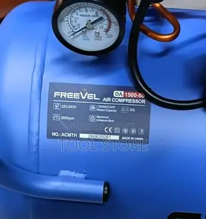 Freevel 50L Oil-Free Air Compressor/50l Twin-Head Electric Compressor